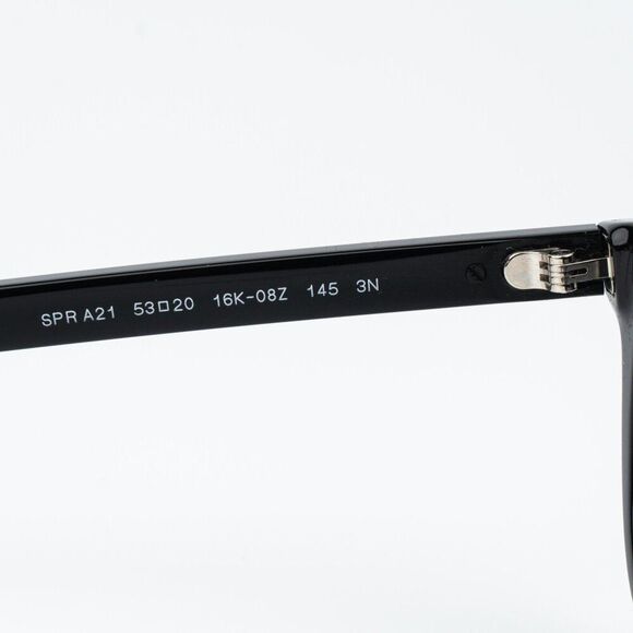 Prada Women Sunglasses Black Grey Square PRA21S 16K08Z NEW AUTHENTIC main image 7